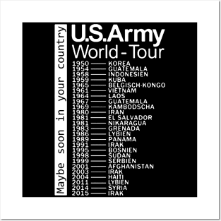 The US Army World Tour Posters and Art